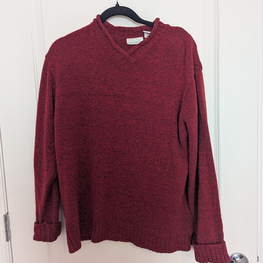Croft And Barrow Red Sweater